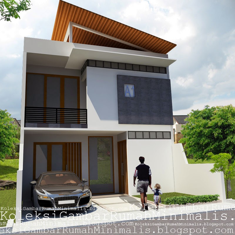 100 Contoh Foto  Desain  Rumah  Minimalis 2  Lantai  2019 Terbaru