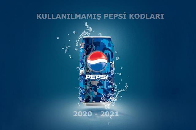 Kullanılmamış Pepsi Kodları 2020 - 2021 Kafa Topu, 101 Okey Plus vs.