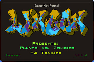 PLANTS VS ZOMBIES [CHEAT TRAINER]