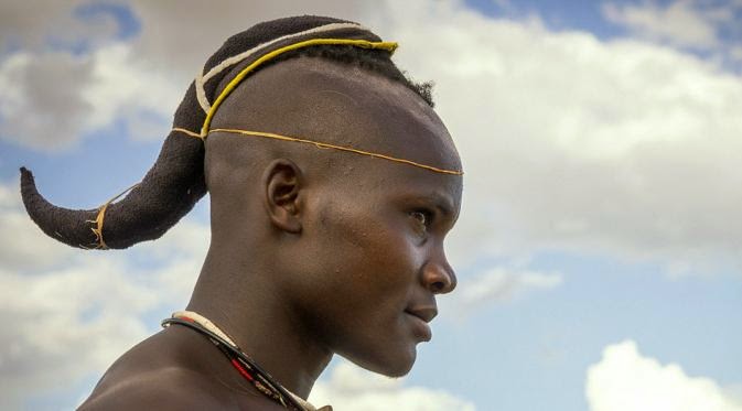 Uniknya Gaya  Rambut  Gimbal  Wanita Suku Himba blog pakno