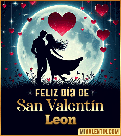 Feliz día de San Valentin Leon