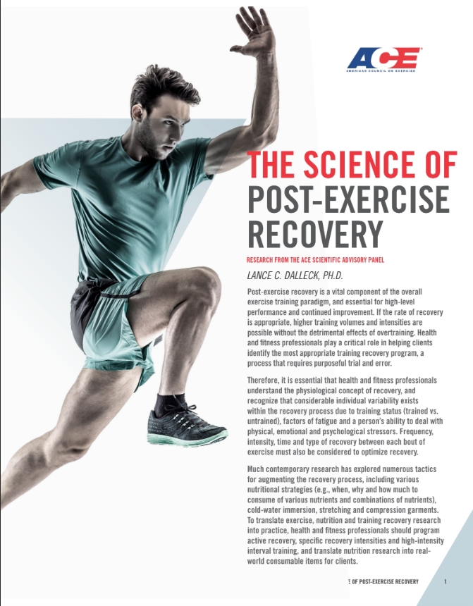 THE SCIENCE OF POST-EXERCISE RECOVERY pdf