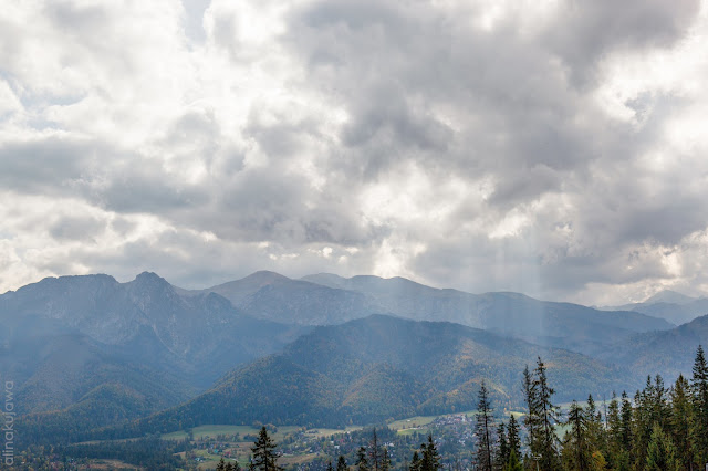 Gubałowka - widok na Tatry