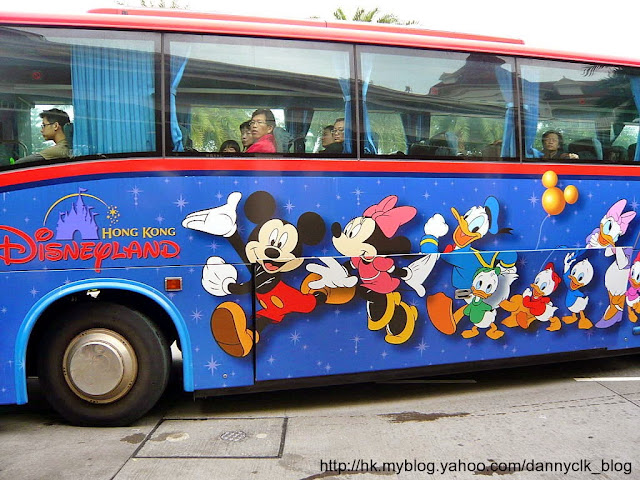 Disneyland Shuttle Bus @HK Disneyland (Summer 2010)
