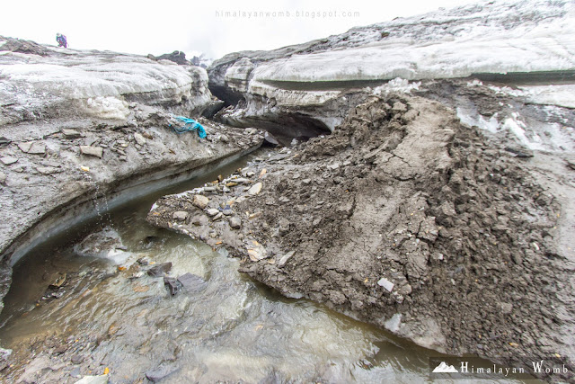 parvati glacier, self supported, trekking, camping