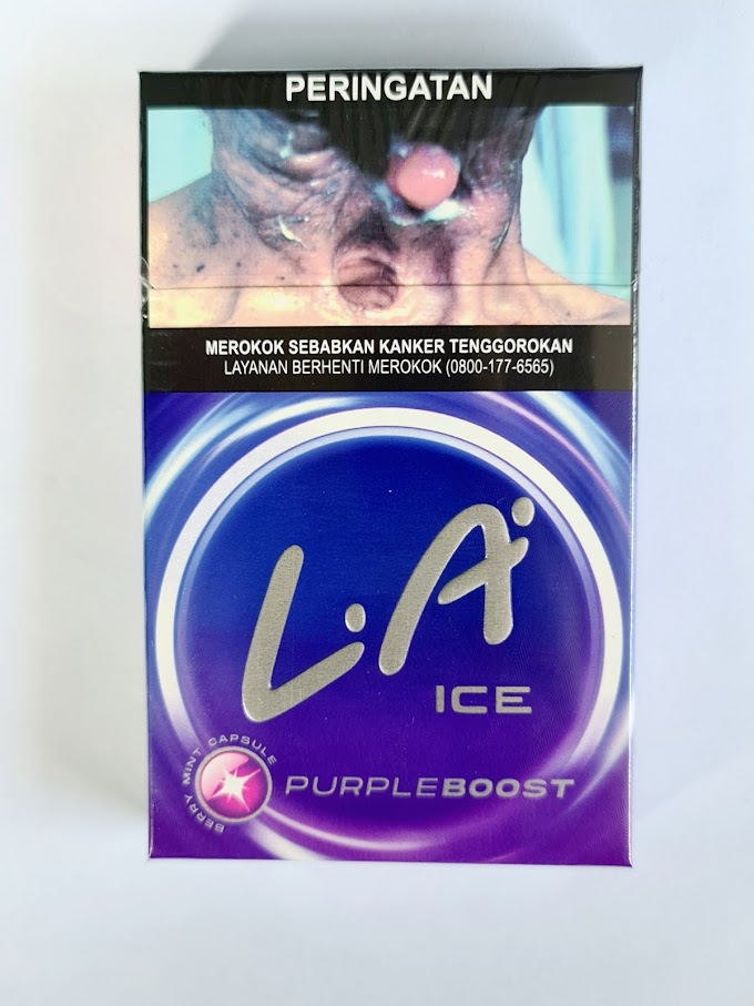 LA Ice PurpleBoost (LA Ice Ungu), Inovasi SKM LTLN Flavor Menthol Boost Pertama Dari PT Djarum Dengan Kapsul Berry Mint 