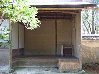 A rustic house, at Saiho-ji Temple, in Kyoto