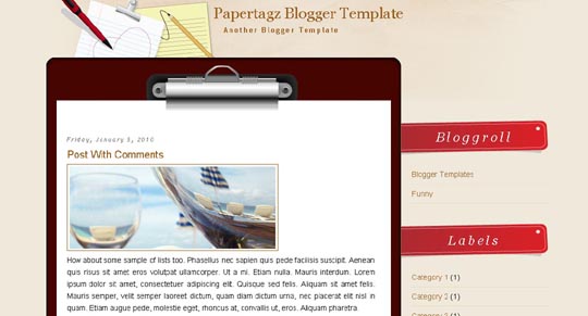 Best Blogger Themes 2010 Blogspot Templates