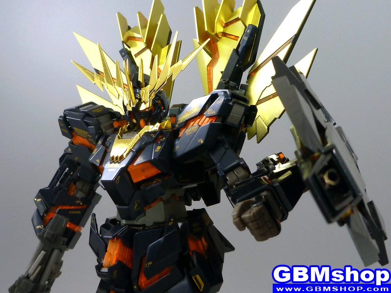 Gundam Fix Figuration METAL COMPOSITE #1011 RX-0 Unicorn Gundam 02 Banshee + Bandai 1/100 MG RX-0[N] Unicorn Gundam 02 Banshee Norn Full Armed Banshee