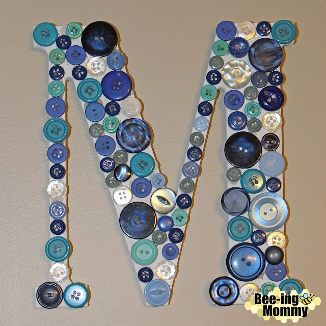 button monogramed letter, blue button monogramed letter, teal button monogramed letter, button letter, button initial, button wall decor, button monogram, monogramed letter, DIY button monogramed letter, DIY button letter, DIY monogramed letter, button craft, button M, monogramed wall, monogramed M, easy monogramed letter, easy letter, easy wall letter, DIY wall letter, buttons, button art, nursery decor, room decor, wall decor, button craft, monogram, monogram art, monogram decor, blue wall decor, blue letter,