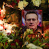 Russia begins jailing hundreds of protesters for laying flowers and candles in memory of 'murdered' PUTIN critic ALEXEI NAVALNY