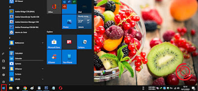 Silakan kalian akses Start Menu terlebih dahulu
