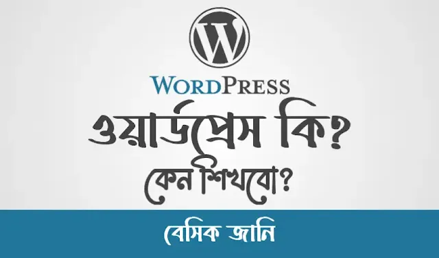 ওয়ার্ডপ্রেস কি কেন শিখব