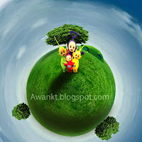 Cara Membuat Planet mini Teletubies 