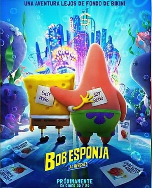 BOB ESPONJA: AL RESCATE - Película completa en español (Netflix)