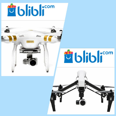 Contoh Drone yang dijual Blibli.com, klik disini