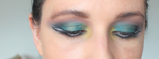 Monday Shadow Challenge Teal (bleu canard)