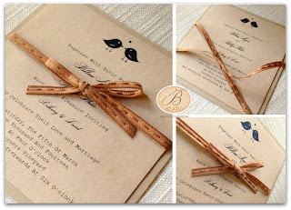 Tarjetas de Boda Rusticas, parte 2