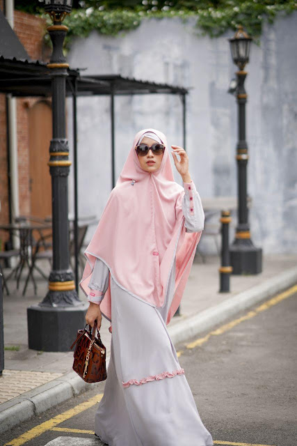 Gamis Simple Syari - ARUMI SILVER