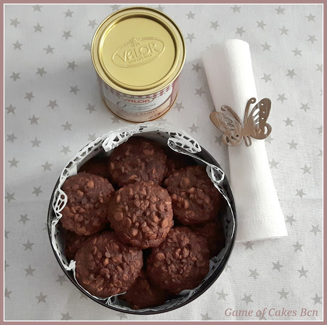 Caja de Cookies de Chocolate y Avena