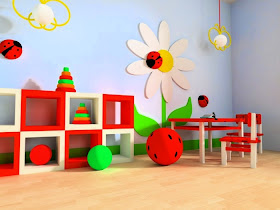 Desain Ruang Bermain Anak di Rumah yang Edukatif 2014