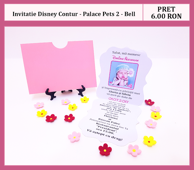 invitatii botez contur Palace Pets 2