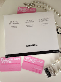 Chanel Le Jour La Nuit Le Weekend, fashion blogger, Fashion and Cookies, Chanel serums box