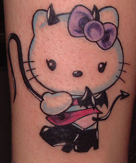 Hello Kitty Tattoo Design photo Gallery - Hello Kitty Tattoo Ideas