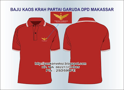 BAJU KAOS KRAH PARTAI GARUDA