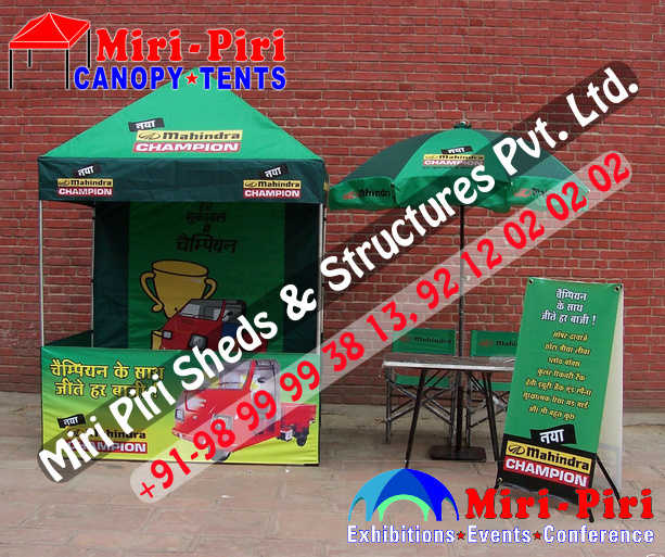 Manufacturers of Outdoor Gazebo Tents, Events Shades, Exhibition Hangar Structure, Stalls, Pagodas in Delhi