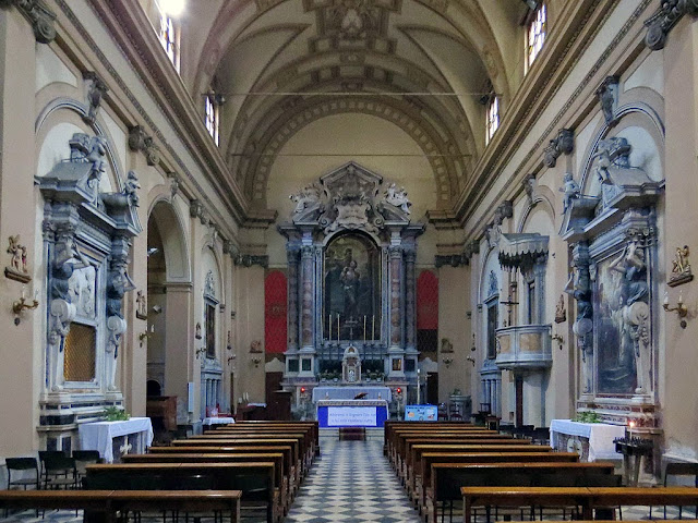 Interior of the church of San Sebastiano, Livorno