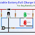 on video 12 volt battery full charge indicator circuit / 6v 9v 12v Adjustable