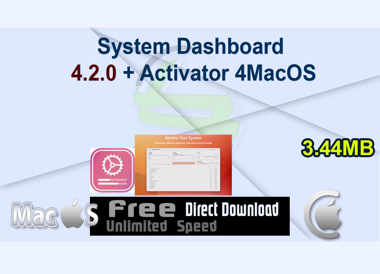 System Dashboard 4.2.0 + Activator 4MacOS