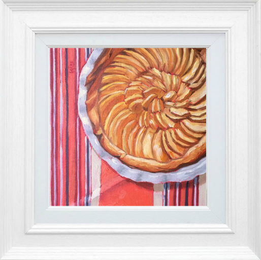 Peinture à l'huile, Tarte aux pommes - Oil Painting, Apple tart