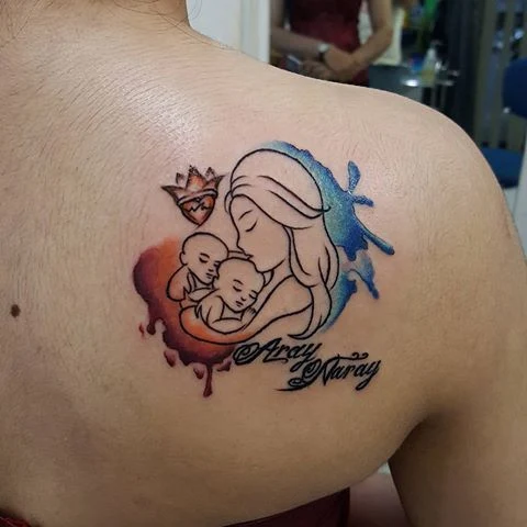 tatuaje dedicado a una madre