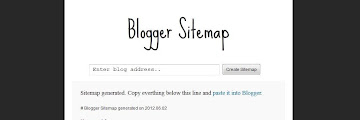 Membuat Sitemap Otomatis Ping Untuk Blogger