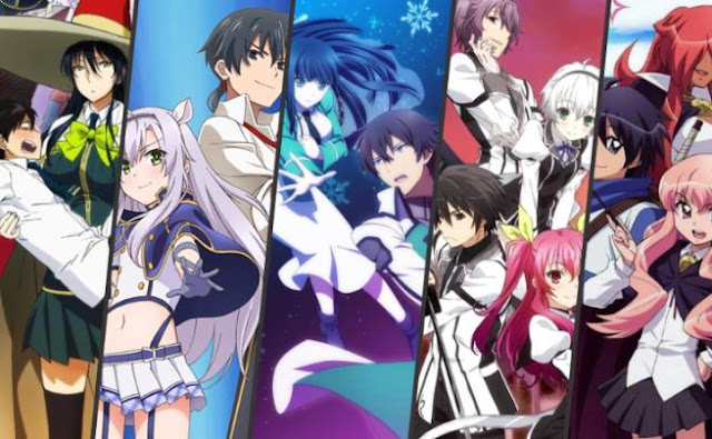 25 Anime  Magic  School  Romance Terbaik