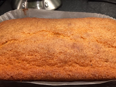 Traditional Jam and Coconut Sponge straight out of the oven