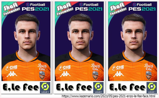 Enzo Le Fée Face For eFootball PES 2021