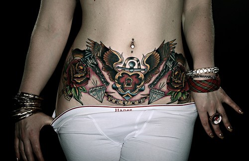 girly tattoos for lower back. girly tattoos for lower back.