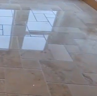 travertine tile cleaning