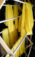 yarn dyed with bindweed