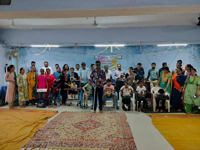 સમગ્ર શિક્ષા અભિયાન નવસારી અંતર્ગત નવસારી, જલાલપોર અને ગણદેવી તાલુકાના સાધન સહાય કેમ્પ બીઆરસી ભવન ગણદેવી ખાતે યોજાયો