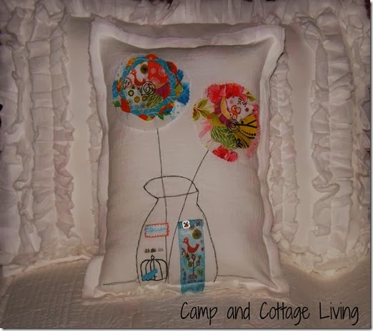 flower pillow