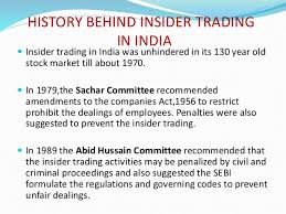 Insider Trading and SEBI