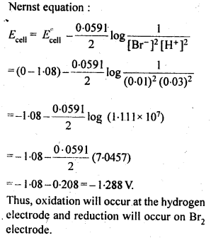 Solutions Class 12 Chemistry Chapter-3 (Electrochemistry)