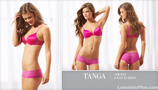 Nina Agdal Latest Bra's Collection 2013