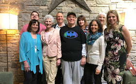 Facilitators of 2019 CT Workshop:  (left to right) Lorna Goldberg, Nitai Joseph, Ann Stamler, Bill Goldberg, Patrick "Ck" Rardin, Elizabeth Blackwell, Leona Furnari, Rosanne Henry, Eva Mackey