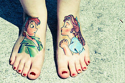 peter pan tattoo