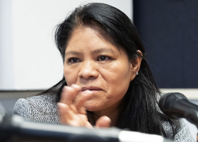 Marcelina Bautista, fundadora del Sindicato Nacional de Trabajadores y Trabajadoras del Hogar en MéxicoONU/Jean Marc Ferré